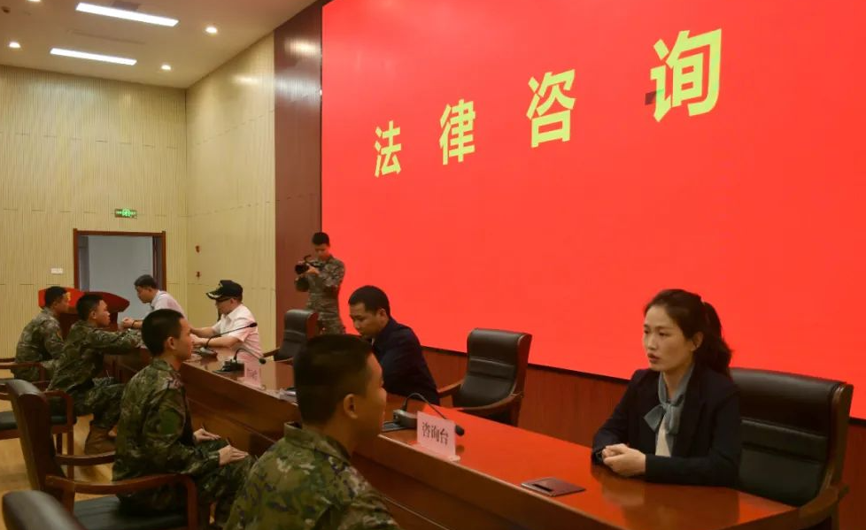 送法进军营|我所组织律师参加军事检察法治服务进新兵营活动